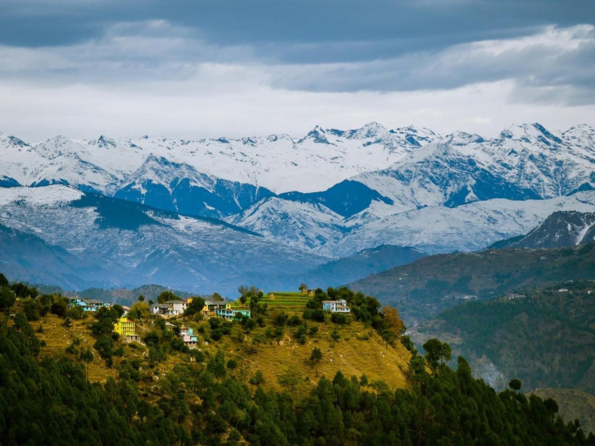 Hotel Bliss Valley Dharamshala - Beautiful View Of Mountains From Rooms Exterior photo
